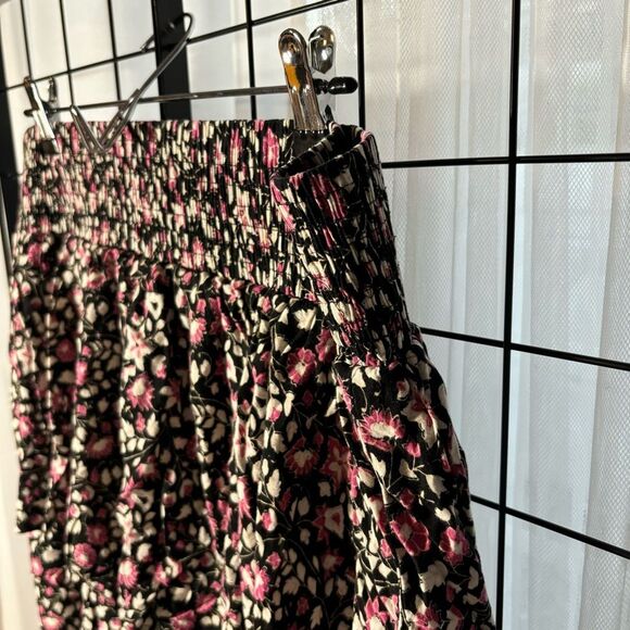 Lane Bryant plus size Floral Black and Pink Women's Skirt EUC - Picture 3 of 8